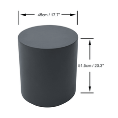Elementi Home Rome Side Table - Pristine Home & Wellness
