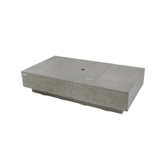 Elementi Plus Light Gray Monte Carlo Fire Pit Table - Pristine Home & Wellness