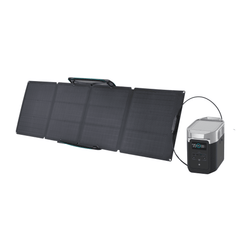 EcoFlow Delta 2 Portable Power Station + 2 Foldable 110W Solar Panel Bundle