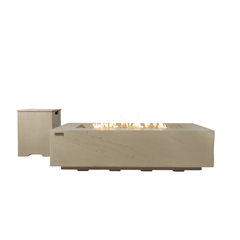 Elementi Plus Sunlight Yellow Colorado Sandstone Fire Pit Table - Pristine Home & Wellness