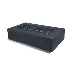 Elementi Plus Slate Black Cape Town Sandstone Fire Pit Table - Pristine Home & Wellness
