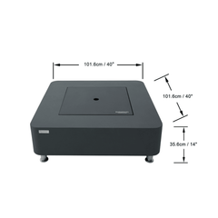 Elementi Perth Fire Pit Table - Ethanol Fuel - Pristine Home & Wellness