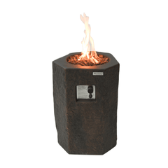 Modeno Basalt Column Fire Pit - Propane Fuel - Pristine Home & Wellness