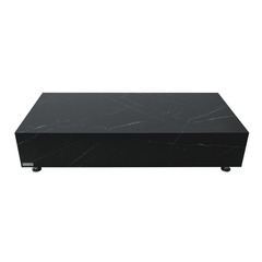 Elementi Home Sofia Rectangular Concrete Coffee Table - Pristine Home & Wellness