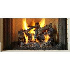 Majestic Fireside Grand Oak 3 Tier 24" IPI-controlled Burner Hearth Kit - Natural Gas - Pristine Home & Wellness