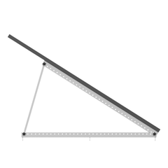 EcoFlow Unfoldable 400W Rigid Solar Panel with Mounting Feet