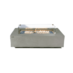 Elementi Plus Rectangular Fire Pit Wind Screen - Pristine Home & Wellness