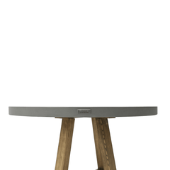 Elementi Home Space Gray Verona Round Dining Table - Pristine Home & Wellness