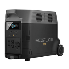 EcoFlow Wave 2 Portable AC with Heater + Delta Pro Portable Power Station + Delta Pro to Smart Generator Adapter + XT150 Cable Bundle