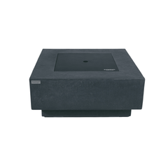 Elementi Plus Dark Gray Bergen Fire Pit Table - Pristine Home & Wellness