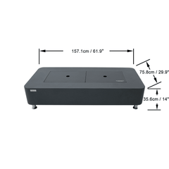 Elementi Sydney Fire Pit Table - Ethanol Fuel - Pristine Home & Wellness