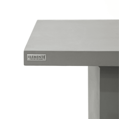 Elementi Home Space Gray Santiago Rectangular Dining Table - Pristine Home & Wellness