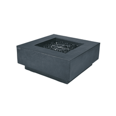 Elementi Plus Dark Gray Bergen Fire Pit Table - Pristine Home & Wellness