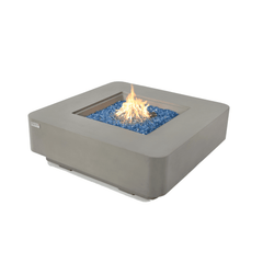 Elementi Plus Light Gray Lucerne Fire Pit Table - Pristine Home & Wellness