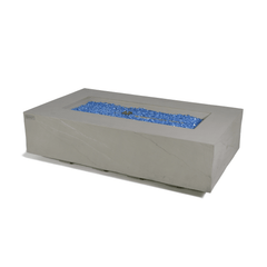 Elementi Plus Space Gray Meteora Sandstone Fire Pit Table - Pristine Home & Wellness