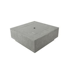 Elementi Plus Light Gray Victoria Fire Pit Table - Pristine Home & Wellness