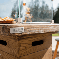 Elementi Rova Fire Pit Bar Table - Propane Fuel - Pristine Home & Wellness