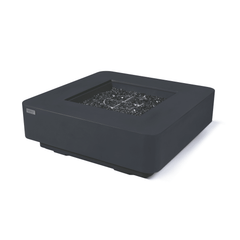 Elementi Plus Dark Gray Bergamo Fire Pit Table - Pristine Home & Wellness