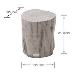 Elementi Home Daintree Side Table - Pristine Home & Wellness