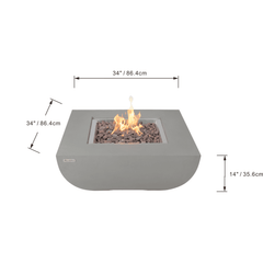 Modeno Westport Fire Pit Table - Pristine Home & Wellness
