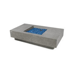 Elementi Plus Light Gray Monte Carlo Fire Pit Table - Pristine Home & Wellness