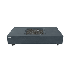Elementi Plus Dark Gray Cannes Fire Pit Table - Pristine Home & Wellness