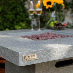 Elementi Montreal Fire Pit Bar Table - Propane Fuel - Pristine Home & Wellness