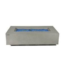 Elementi Plus Space Gray Meteora Sandstone Fire Pit Table - Pristine Home & Wellness