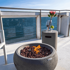 Modeno Newbridge Bowl Fire Pit Table - Propane Fuel - Pristine Home & Wellness