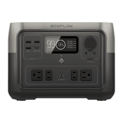 EcoFlow River 2 Max Portable Power Station + Foldable 160W Solar Panel Bundle