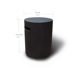 Modeno Round Tank Cover - Pristine Home & Wellness