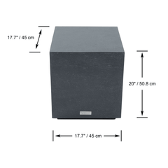 Elementi Home Tevere Side Table - Pristine Home & Wellness