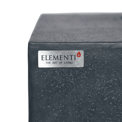 Elementi Plus Dark Gray Bergen Fire Pit Table - Pristine Home & Wellness