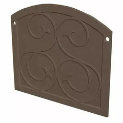 American Fyre Designs 8200 - Arched GFRC Fireplace Protector Plate - Pristine Home & Wellness