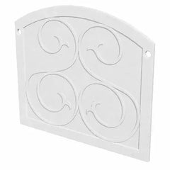 American Fyre Designs 8200 - Arched GFRC Fireplace Protector Plate - Pristine Home & Wellness