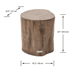 Elementi Home Daintree Side Table - Pristine Home & Wellness