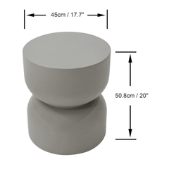 Elementi Home Choronos Side Table - Pristine Home & Wellness