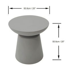 Elementi Home Kylix Side Table - Pristine Home & Wellness