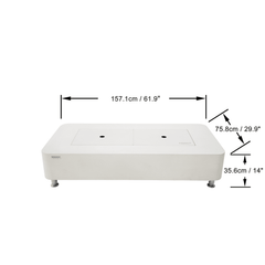 Elementi Sydney Fire Pit Table - Ethanol Fuel - Pristine Home & Wellness