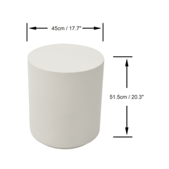 Elementi Home Rome Side Table - Pristine Home & Wellness