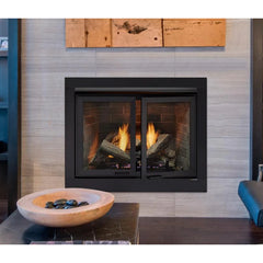 Monessen 32" Attribute Universal Circulating Vent-Free Firebox with Radiant Face and Multitonal Brown Reversible Interior Fiber Panels - Pristine Home & Wellness