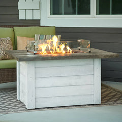 Outdoor Greatroom Company Alcott Rectangular Gas Fire Pit Table - Pristine Home & Wellness