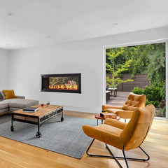 Monessen 48" Artisan Vent Free See-Through Linear Fireplace, IPI Plus, Propane Gas, 38,000 BTUs - Pristine Home & Wellness