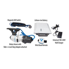 Sea Eagle Bixpy® J-2 Motor & 80W Solar Panel Kit - BIXPYSPKIT - Pristine Home & Wellness