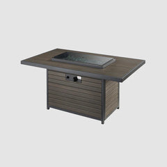 Outdoor Greatroom Company Brooks Rectangular Gas Fire Pit Table - Pristine Home & Wellness