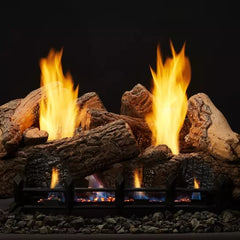 Monessen 18″ 7pc Berkley Oak Fiber Ceramic Log Set for Natural Blaze VF 18″ Burner - Pristine Home & Wellness