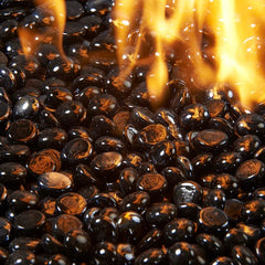 Outdoor Greatroom Company Black Onyx Tempered Fire Glass Gems - Pristine Home & Wellness