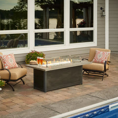 Outdoor Greatroom Company Cedar Ridge Linear Gas Fire Pit Table - Pristine Home & Wellness