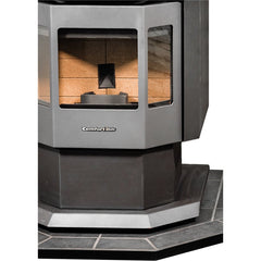 ComfortBilt Corner Hearth Pad - Mill Black