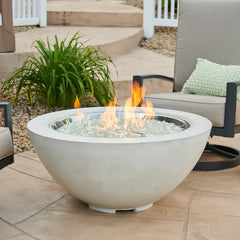 Outdoor Greatroom Company 42-inch Natural Gray Cove Round Gas Fire Pit Bowl - Pristine Home & Wellness